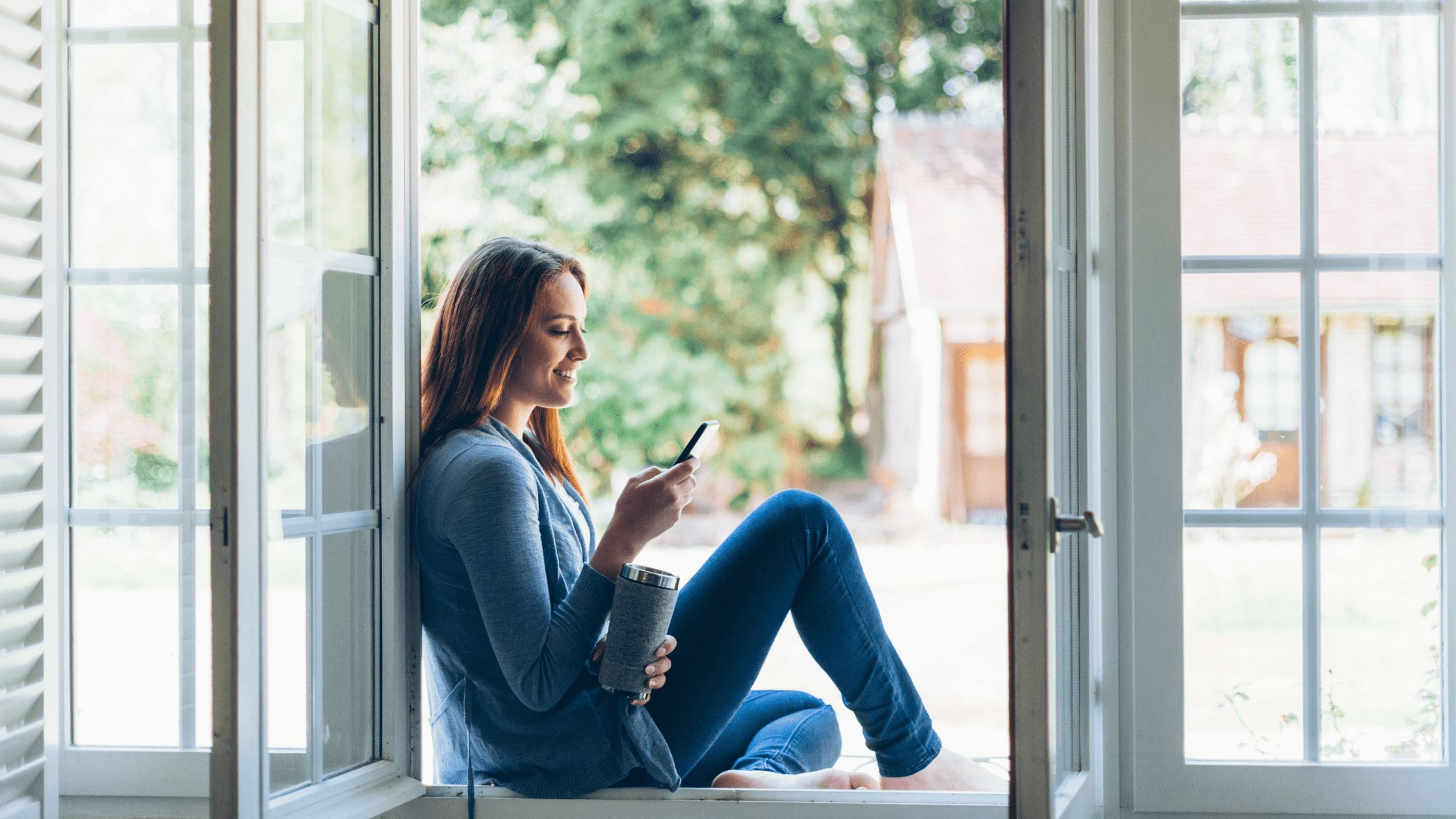 A medical school student relaxing at home the day before her USMLE Step 1 exam.