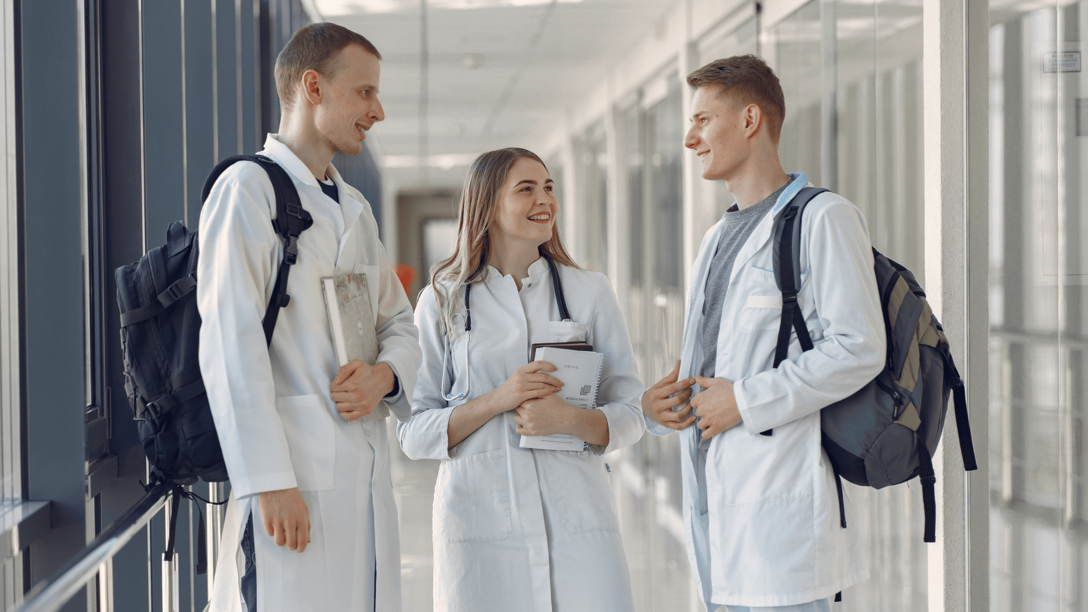 Three students that made it to medical school, now what?