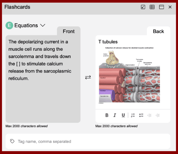 UWorld Flashcards example 3